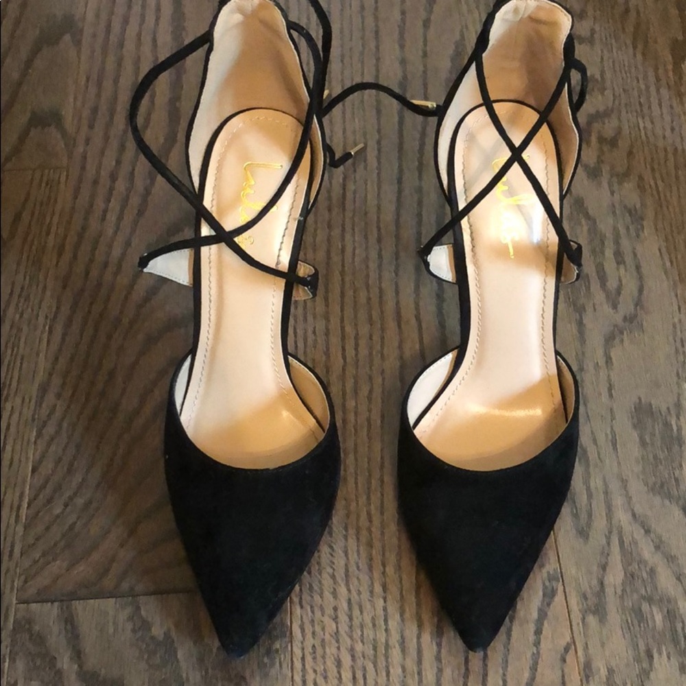 Lace up heels